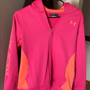 Under armour zip up